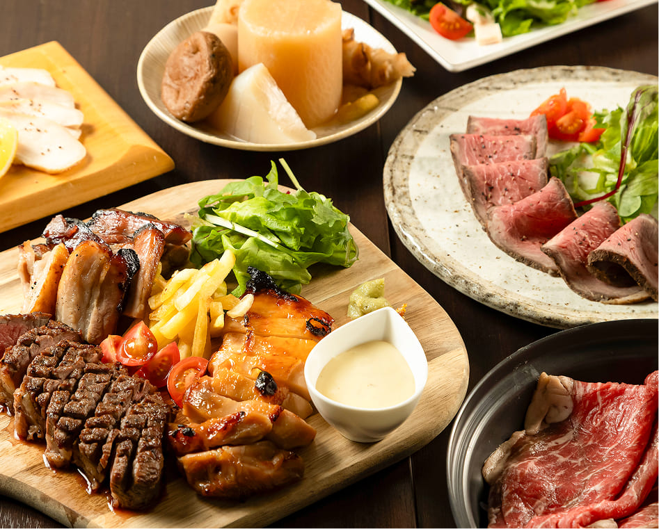 リーズナブルで種類豊富なお料理